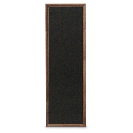 United Visual Products Slim Style Indoor Enclosed Corkboard, 24", UVRDS23SBH-GOLD-DBURGU UVRDS23SBH-GOLD-DBURGU